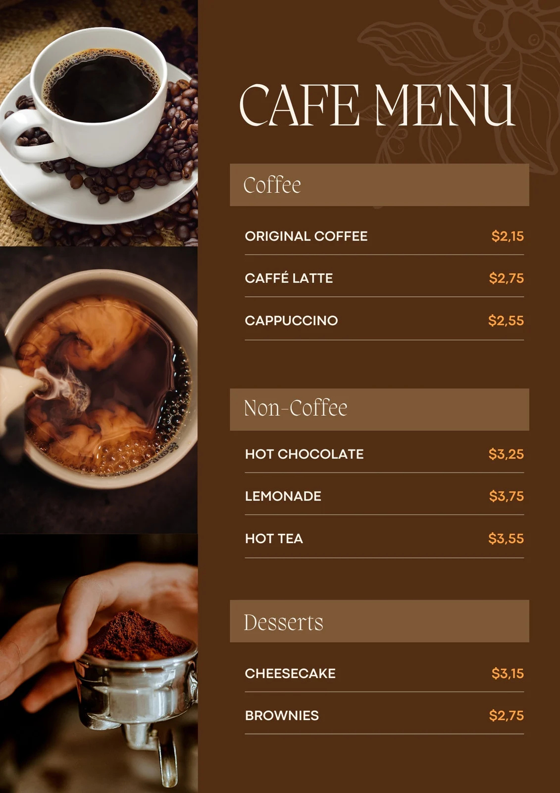 New Menu Launch